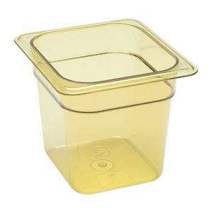 Cambro High Heat Polycarbonate 1/6 Gastronorm 150mm - HR266 - 1