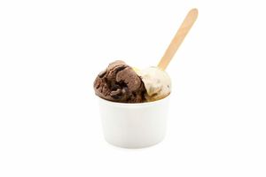 6oz 2 scoop Ice Cream Container (Case of 1000) - 1