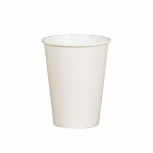 16oz Single Wall White Paper Cup (Case of 1000) - 1