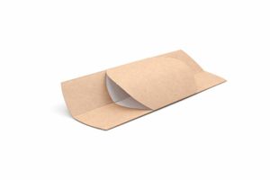 Kraft Tortilla Wrap Sleeve (Case of 500) - 3