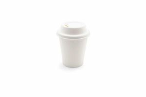 8oz Bagasse Sip Lid (Case of 1000) - 3