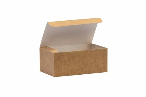 Small Kraft Compostable Chicken Box (Case of 500) - 6