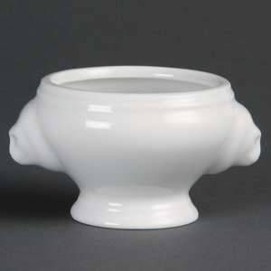 CE532 - Z-DICONTINUED Olympia Miniature Lion Head Soup Bowls 100ml 3.5oz - Case 12 - CE532