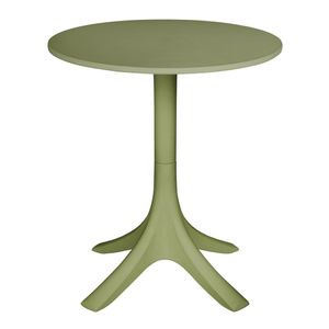 Bolero Verona 700mm Round Café Table - Olive Green - SA833 - 1