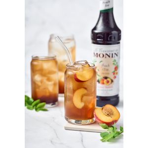 Monin Peach Tea Concentrate 1Ltr - JE666 - 3