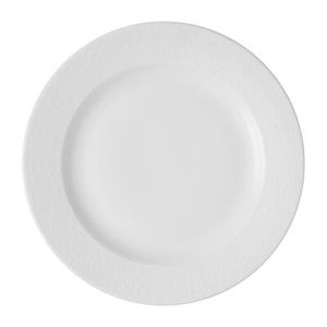 Churchill Viana Footed Plates White 305mm (12 Pack) - JF601 - 1