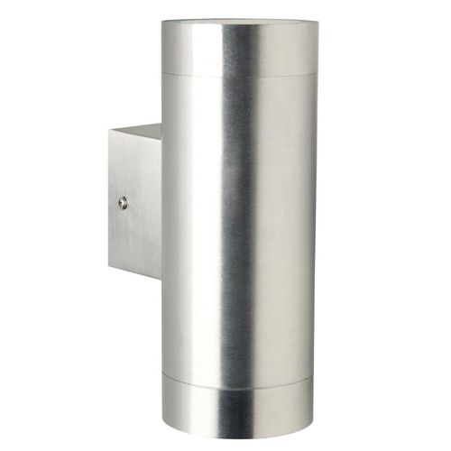 Nordlux Tin Maxi Double Outdoor Wall Light Aluminium - JE849 - 1
