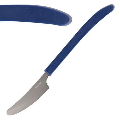 Amefa Select Straight Dessert Knives Blue (12 Pack) - JD252 - 1