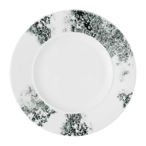 Churchill Alchemy Ambience Standard Rim Plates Smoke Black 217mm (6 Pack) - JC504 - 1