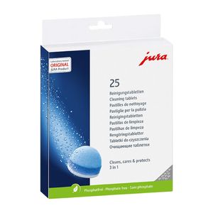 JURA 3-Phase Cleaning Tablets (25 Pack) - JA926 - 1