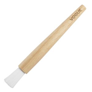 Vogue Wooden Handle Round Pastry Brush 25mm - JA524 - 1