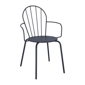Bolero Adeline Arm Chairs Slate Blue (4 Pack) - HZ358 - 1