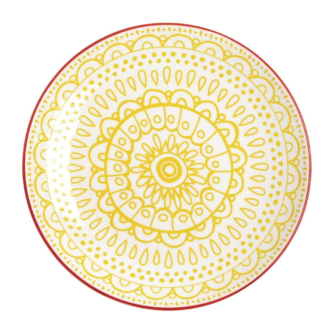 DR779 - Olympia Fresca Plates Yellow 268mm - Case - DR779
