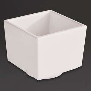 DW119 - APS Asia+ Deep Square Bento Box White 155mm - Each - DW119