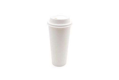 22oz Single Wall White Paper Cup (Full Case of 500 per case) - GP2130015C - 2