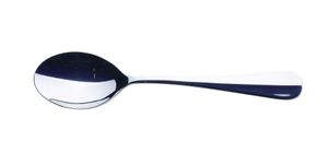 Genware Baguette Dessert Spoon 18/0 (Dozen) - DS-BA - 3