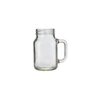 Genware Glass Mason Jar 50cl/ 17.5oz (Pack of 12) - MAS500 - 3