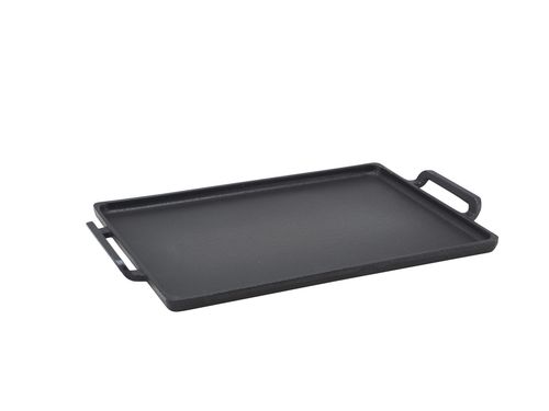 GenWare Cast Iron Rectangular Platter 28 x 20cm (Pack of 6) - C2820 - 1