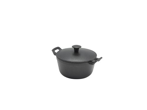Cast Iron Casserole Dish 13.5 x 6.6cm (Pack of 6) - C137 - 1