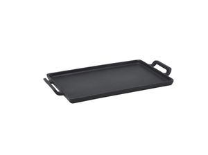 GenWare Cast Iron Rectangular Platter 25 x 15.5cm (Pack of 6) - C2515 - 1