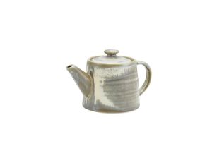 Terra Porcelain Matt Grey Teapot 50cl/ 17.6oz (Pack of 6) - TP-PMG50 - 1