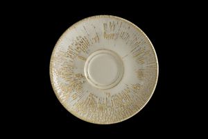 Sand Snell Gourmet Coffee Saucer 16cm (Pack of 6) - S-SANSNLGRM04CT - 1