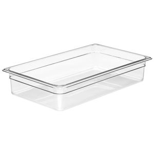 Cambro 100mm Deep 1/1 Clear Polycarbonate GN Pan - 1