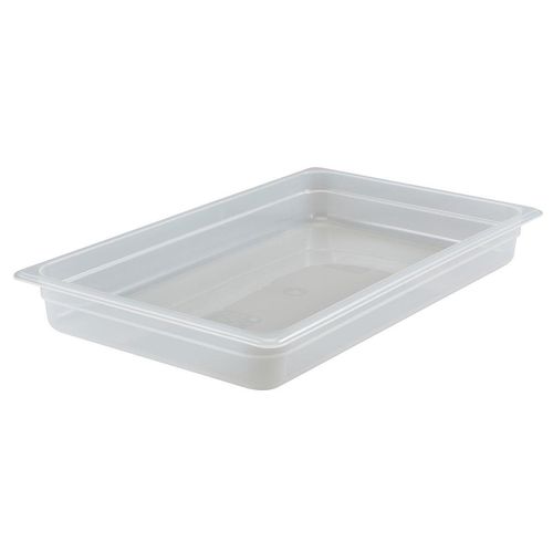 Cambro 100mm Deep 1/1 Translucent Polypropylene GN Pan - 1