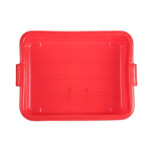 Vollrath Traex® Colour-Mate Red Food Storage Box 5-inch - 3