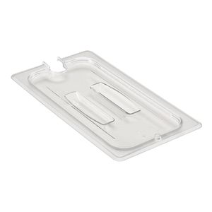 Cambro Clear 1/3 GN Notched Cover w/Handle - 1