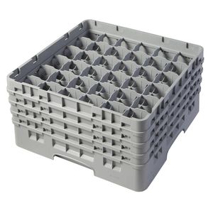 Cambro H215mm Grey 36 Compartment Camrack - 1