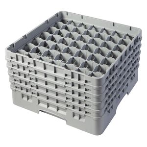 Cambro H257mm Grey 49 Compartment Camrack - 1