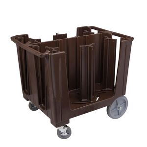 Cambro Standard Brown Adjustable Dish Caddy S-Series - 1