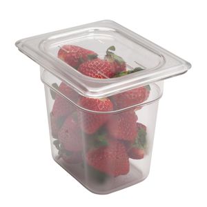 Cambro 150mm Deep Clear 1/8 Polycarbonate GN Pan - 3