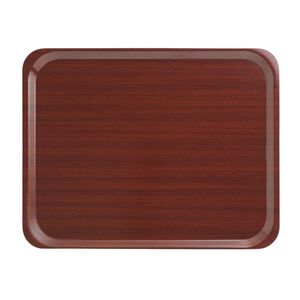 Cambro Walnut Capri Tray 280x360mm - 1
