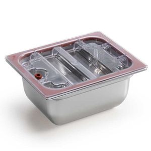 Sirman 100mm 1/2 Stainless Steel Gastronorm Container - 1