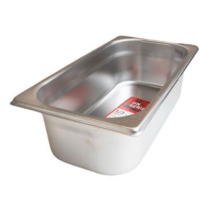 Pujadas GN Pro 100mm Deep 1/3 Stainless Steel Gastronorm - 1