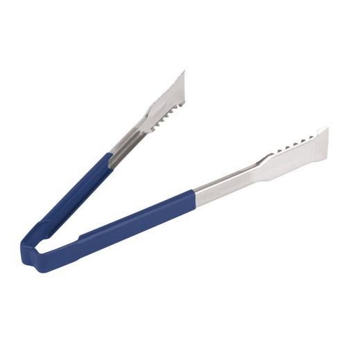 Vollrath Blue One-piece Kool-Touch VersaGrip Tong 305mm - 1