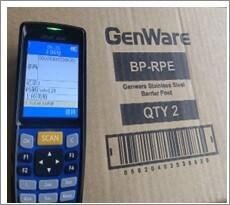Genware Stainless Steel Barrier Post (Pack of 2) - BP-RPE - 7