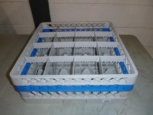 Genware 16 Comp Glass Rack With 2 Extenders - GR16-2 - 3