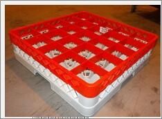 Genware 25 Comp Glass Rack With 1 Extender - GR25-1 - 3