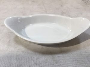 GenWare Oval Eared Dish 16.5cm/ 6.5 (Pack of 6) - B23D-W - 3