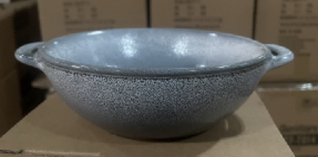 Forge Graphite Stoneware Balti Dish 15cm (Pack of 6) - CT-BD15G - 15