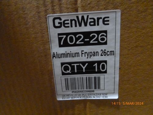 Aluminium Frypan 26cm - 702-26 - 7