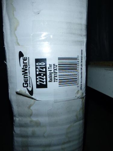 GenWare 4 Tier Wire Racking 183 x 45 x 183cm - 222-7218 - 7