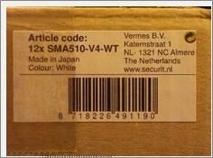 Chalkmarkers 4 Pack White Medium - SMA510-V4-WT - 6