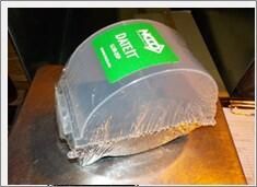 Heavy Duty Single Roll 50mm Label Dispenser - LL1R-2SP - 3