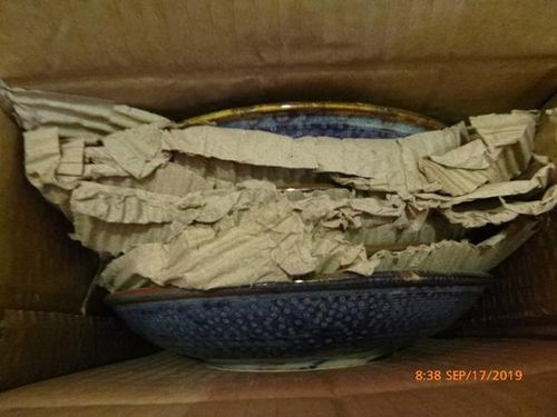 Terra Porcelain Aqua Blue Deep Coupe Plate 25cm (Pack of 6) - DC-PBL25 - 9
