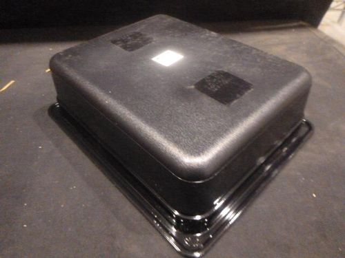 1/2 -Polycarbonate GN Pan 100mm Black - PCB12-100 - 5
