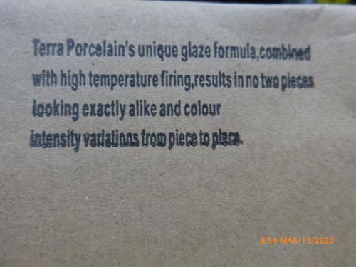 Terra Porcelain Grey Low Presentation Plate 21cm (Pack of 6) - LP-PG21 - 15